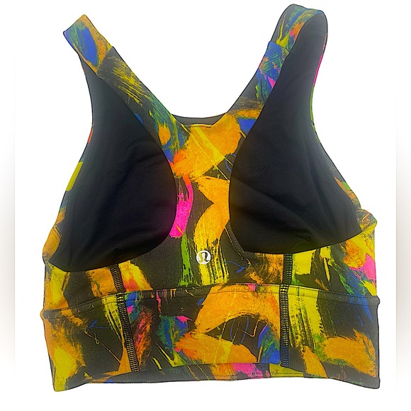 Lululemon Invigorate Training Tank Top | Size 4 | Undertone Black Multi - Picture 5 of 9